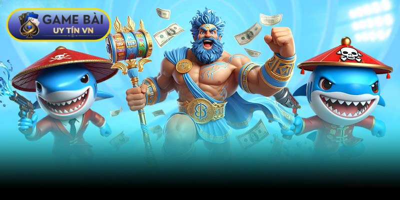 Bắn cá Thần Rồng - game săn thưởng dưới lòng đại dương