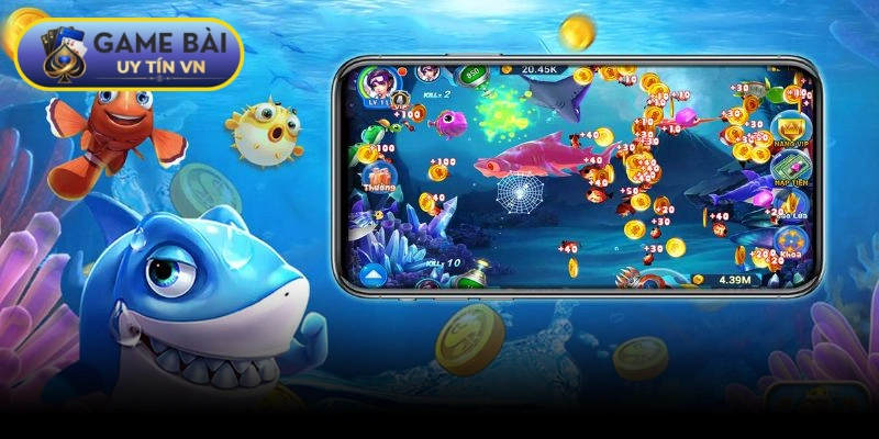 Bắn cá Tiên sở hữu đồ họa đẹp lung linh