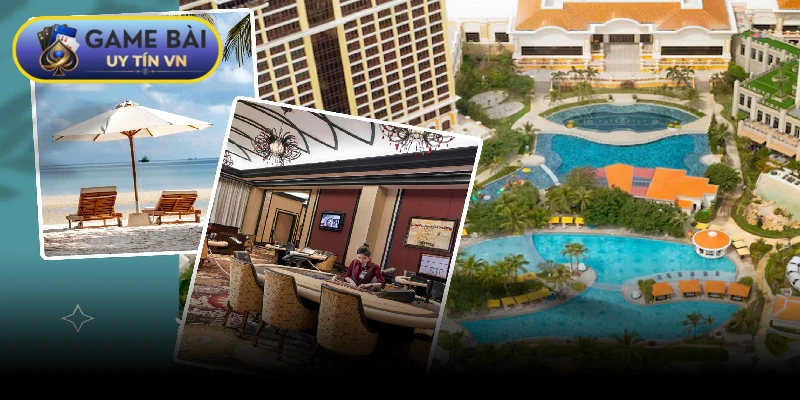 Khu vực sòng bài Ku tại casino Hồ Tràm