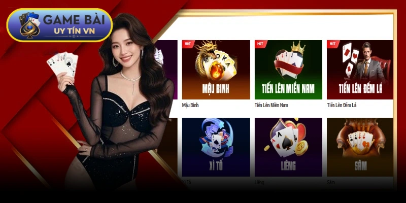 Tích hợp đa dạng game bài đổi thưởng uy tín